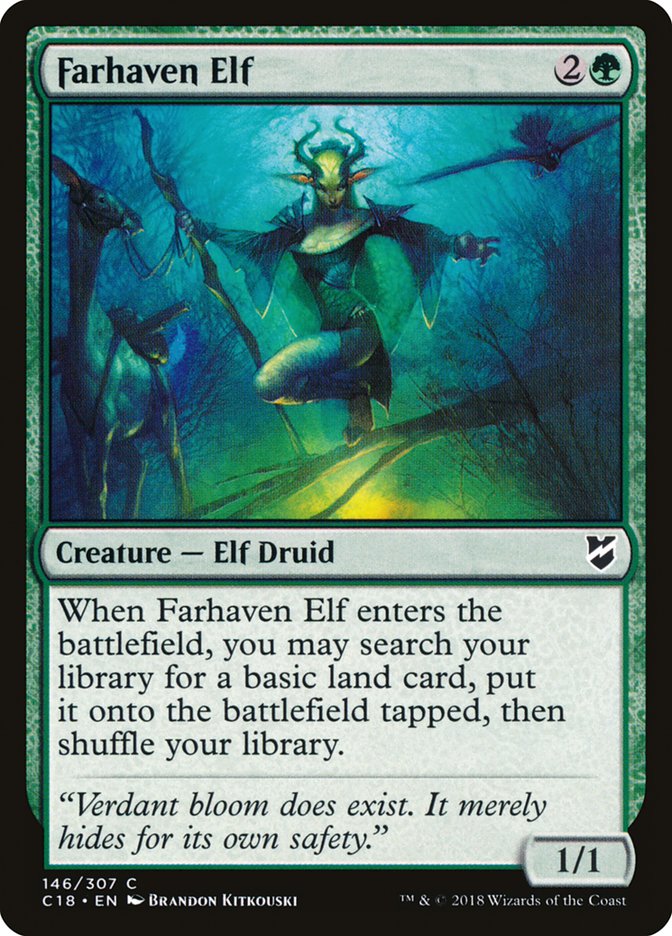 Farhaven Elf [Commander 2018] | Gamers Paradise