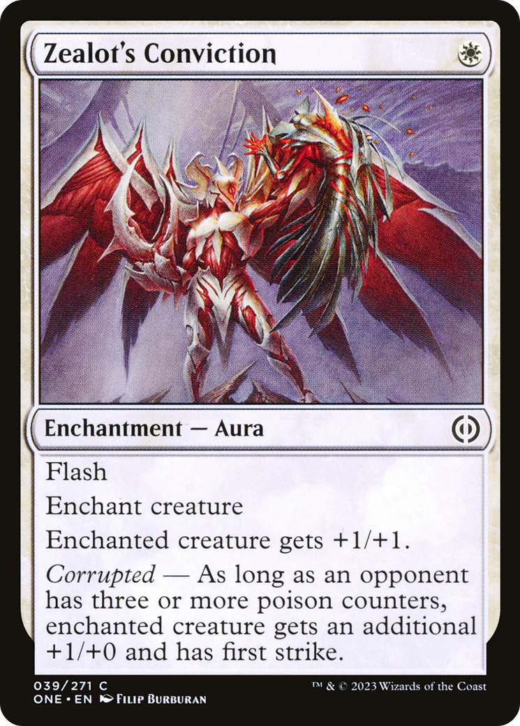 Zealot's Conviction [Phyrexia: All Will Be One] | Gamers Paradise