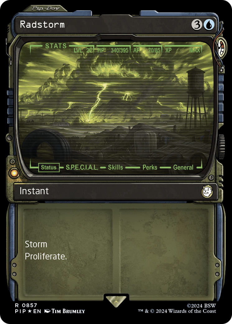 Radstorm (Showcase) (Surge Foil) [Fallout] | Gamers Paradise