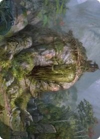 Gnottvold Slumbermound Art Card [Kaldheim Art Series] | Gamers Paradise