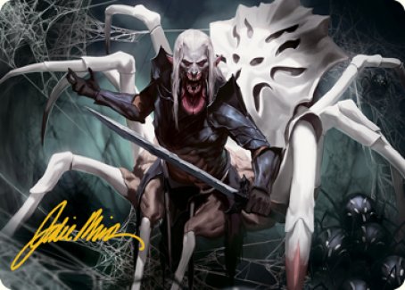 Drider Art Card (Gold-Stamped Signature) [Dungeons & Dragons: Adventures in the Forgotten Realms Art Series] | Gamers Paradise