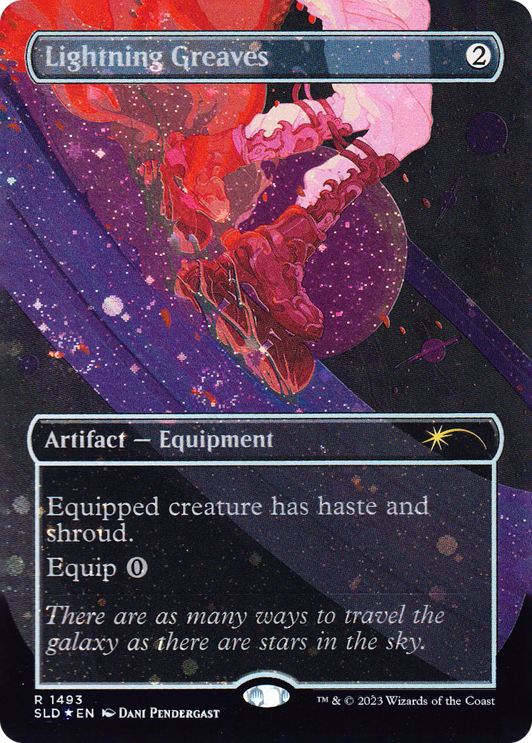 Lightning Greaves (1493) (Galaxy Foil) [Secret Lair Drop Series] | Gamers Paradise