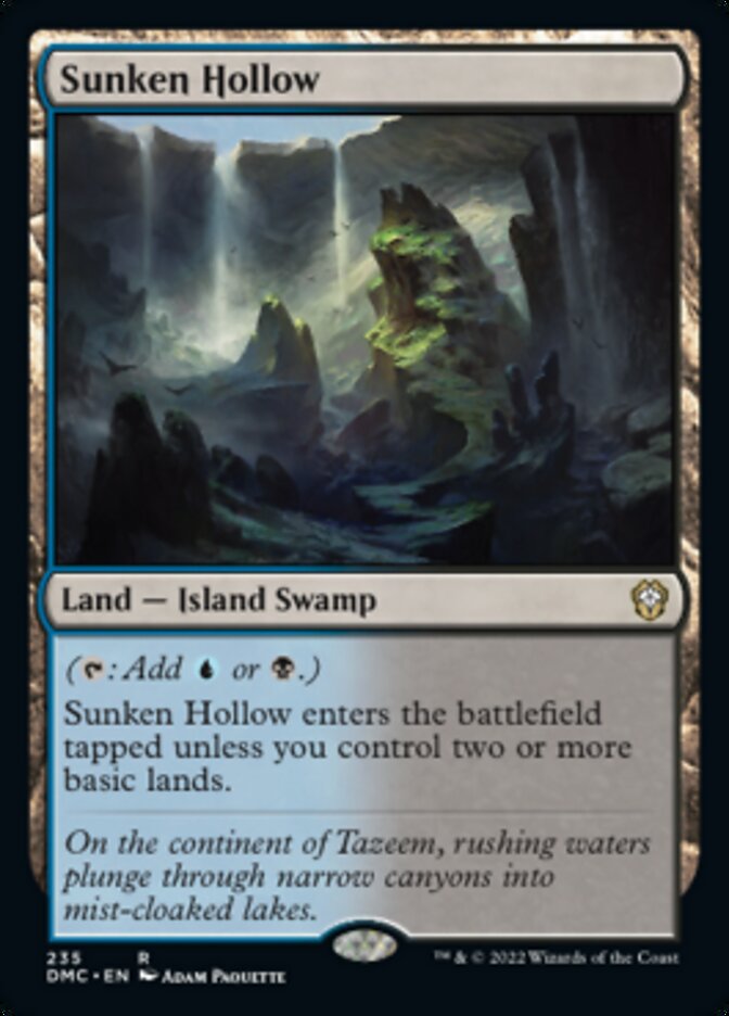 Sunken Hollow [Dominaria United Commander] | Gamers Paradise