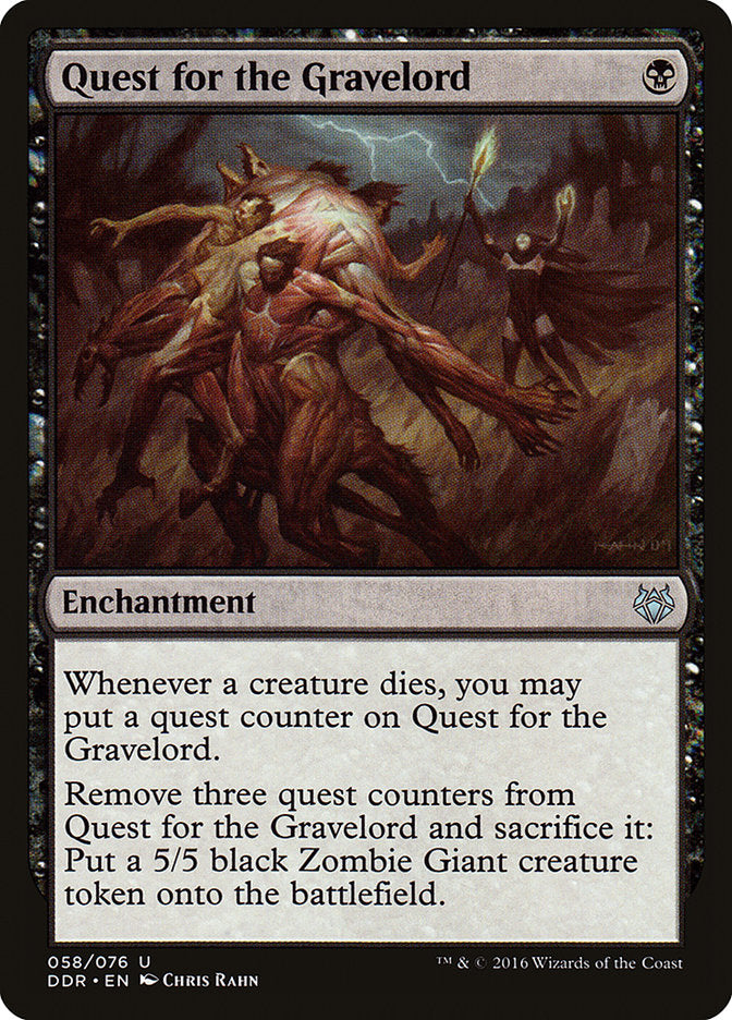 Quest for the Gravelord [Duel Decks: Nissa vs. Ob Nixilis] | Gamers Paradise