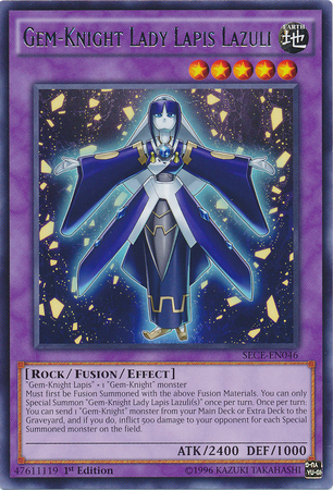 Gem-Knight Lady Lapis Lazuli [SECE-EN046] Rare | Gamers Paradise