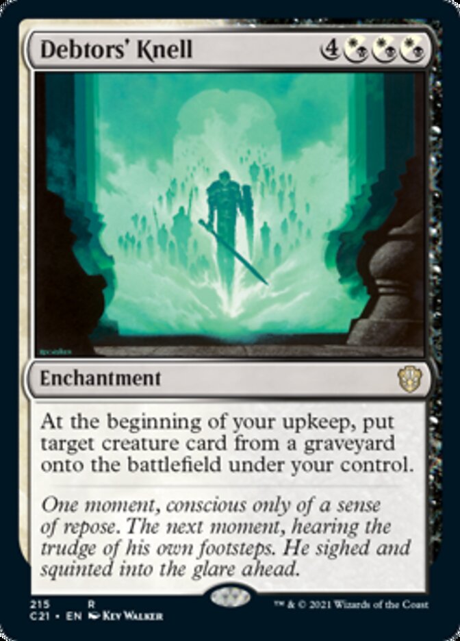 Debtors' Knell [Commander 2021] | Gamers Paradise