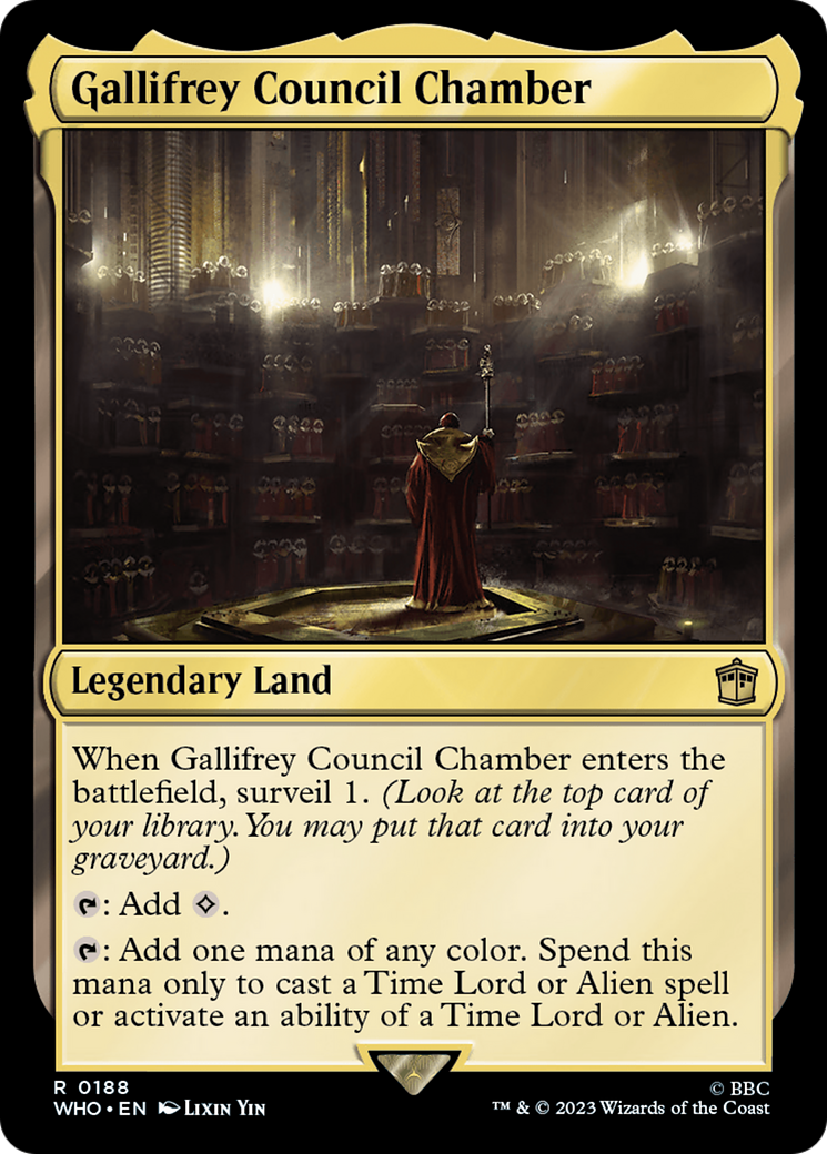 Gallifrey Council Chamber (Extended Art) [Doctor Who] | Gamers Paradise