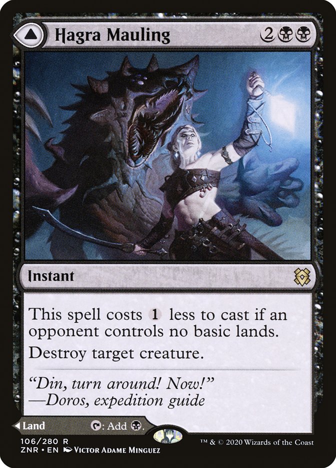 Hagra Mauling // Hagra Broodpit [Zendikar Rising] | Gamers Paradise