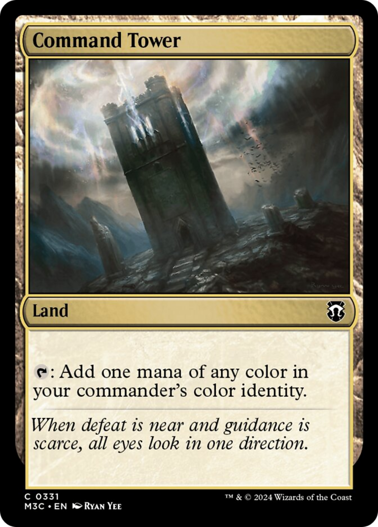 Command Tower (Ripple Foil) [Modern Horizons 3 Commander] | Gamers Paradise