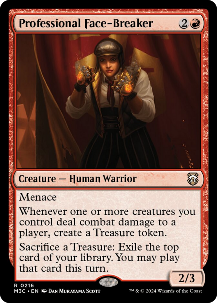 Professional Face-Breaker (Ripple Foil) [Modern Horizons 3 Commander] | Gamers Paradise