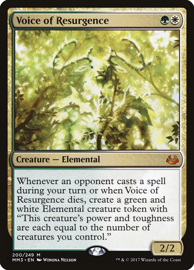 Voice of Resurgence [Modern Masters 2017] | Gamers Paradise