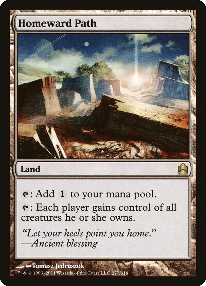 Homeward Path [Commander 2011] | Gamers Paradise