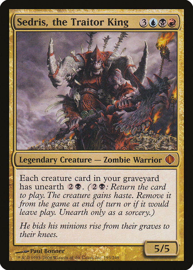 Sedris, the Traitor King [Shards of Alara] | Gamers Paradise