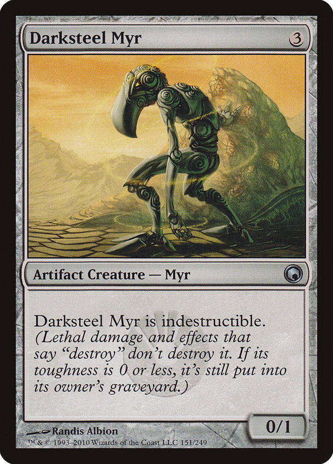 Darksteel Myr [Scars of Mirrodin] | Gamers Paradise