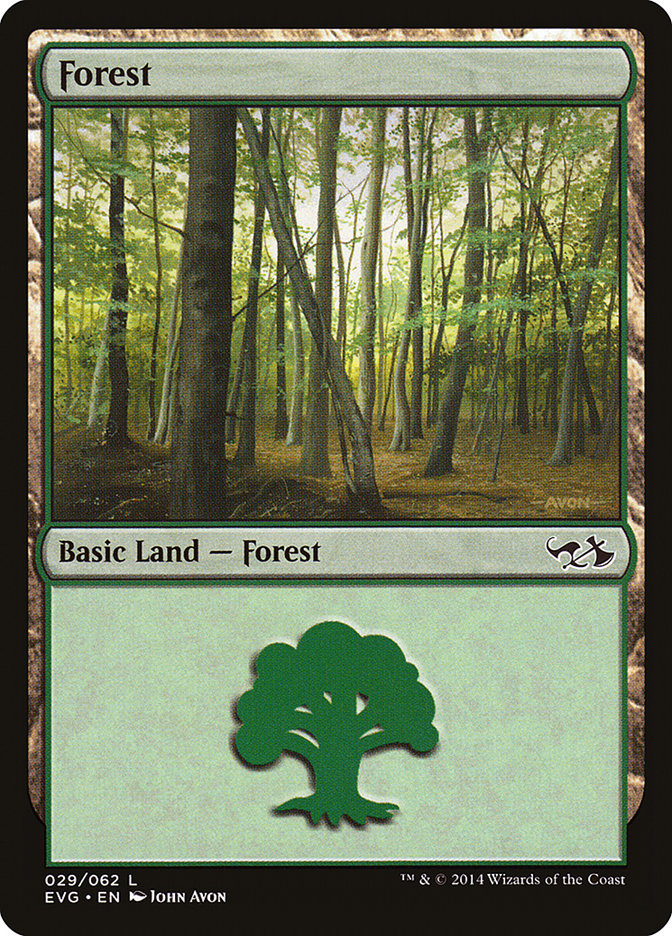 Forest (29) (Elves vs. Goblins) [Duel Decks Anthology] | Gamers Paradise