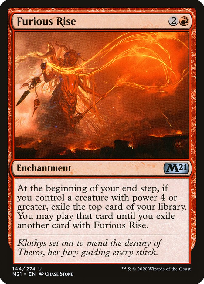 Furious Rise [Core Set 2021] | Gamers Paradise