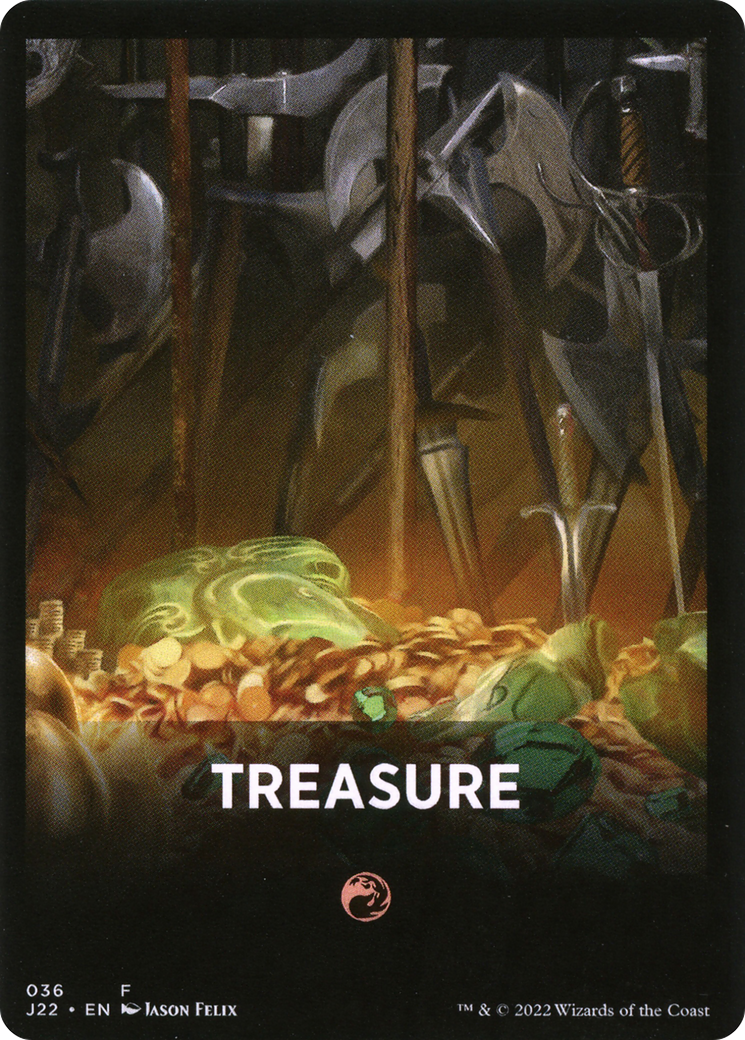 Treasure Theme Card [Jumpstart 2022 Front Cards] | Gamers Paradise