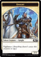 Knight // Goblin Double-Sided Token (Game Night) [Core Set 2019 Tokens] | Gamers Paradise