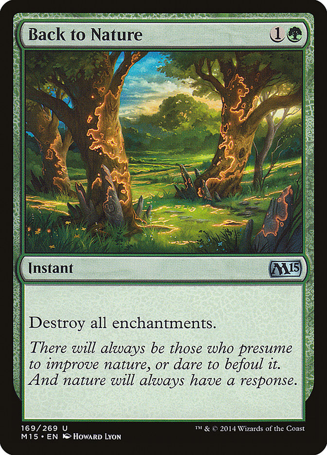Back to Nature [Magic 2015] | Gamers Paradise