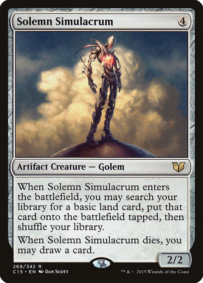 Solemn Simulacrum [Commander 2015] | Gamers Paradise