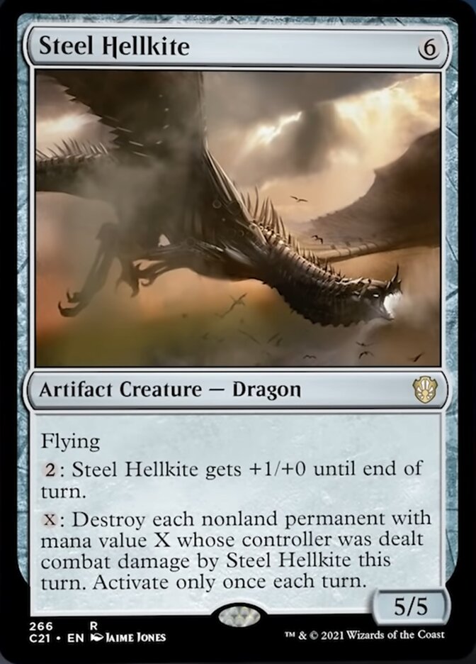 Steel Hellkite [Commander 2021] | Gamers Paradise