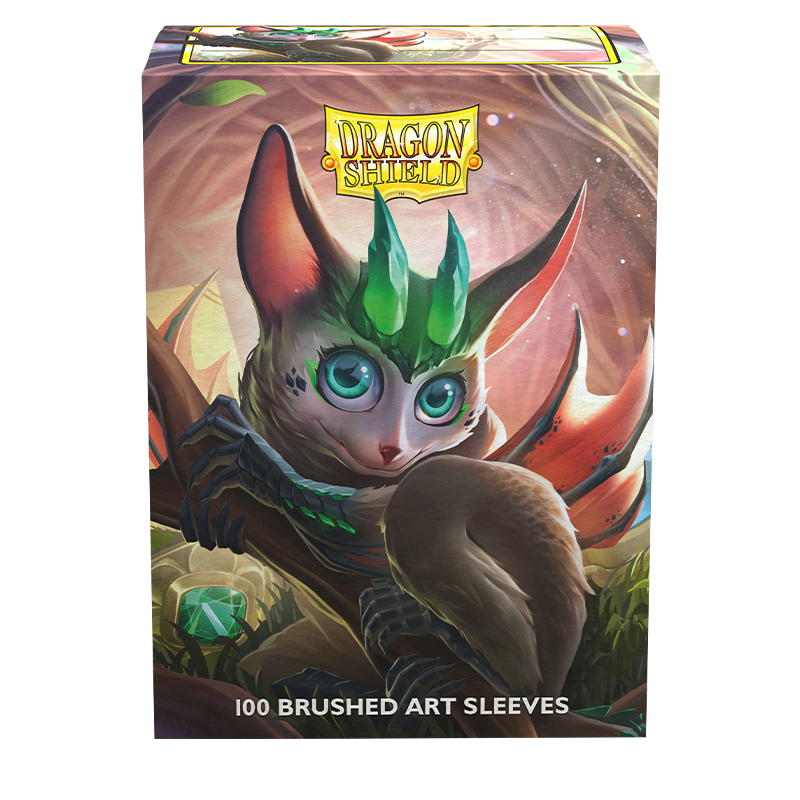 Dragon Shield: Standard 100ct Brushed Art Sleeves - The Bushdrake | Gamers Paradise