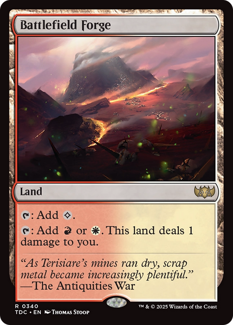 Battlefield Forge [Tarkir: Dragonstorm Commander] | Gamers Paradise
