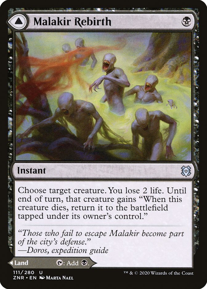 Malakir Rebirth // Malakir Mire [Zendikar Rising] | Gamers Paradise