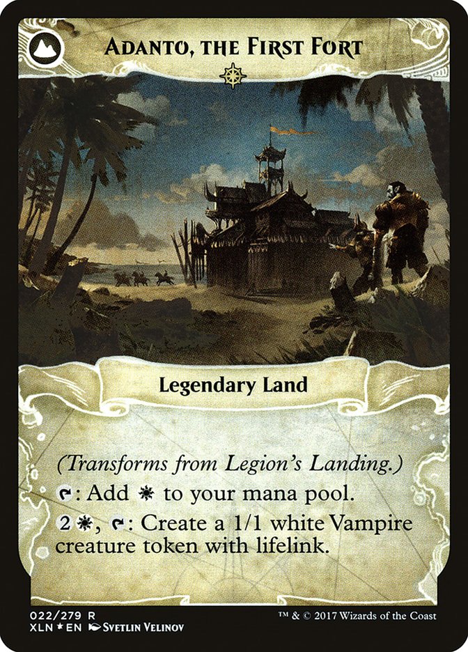 Legion's Landing // Adanto, the First Fort [Ixalan Prerelease Promos] | Gamers Paradise
