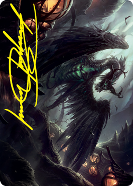 Beledros Witherbloom Art Card (Gold-Stamped Signature) [Strixhaven: School of Mages Art Series] | Gamers Paradise
