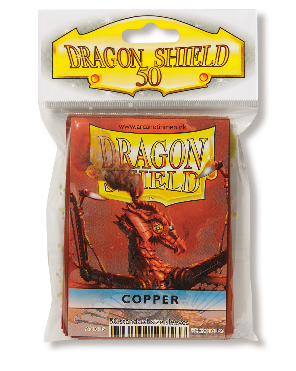 Dragon Shield: Standard 50ct Sleeves - Copper (Classic) | Gamers Paradise