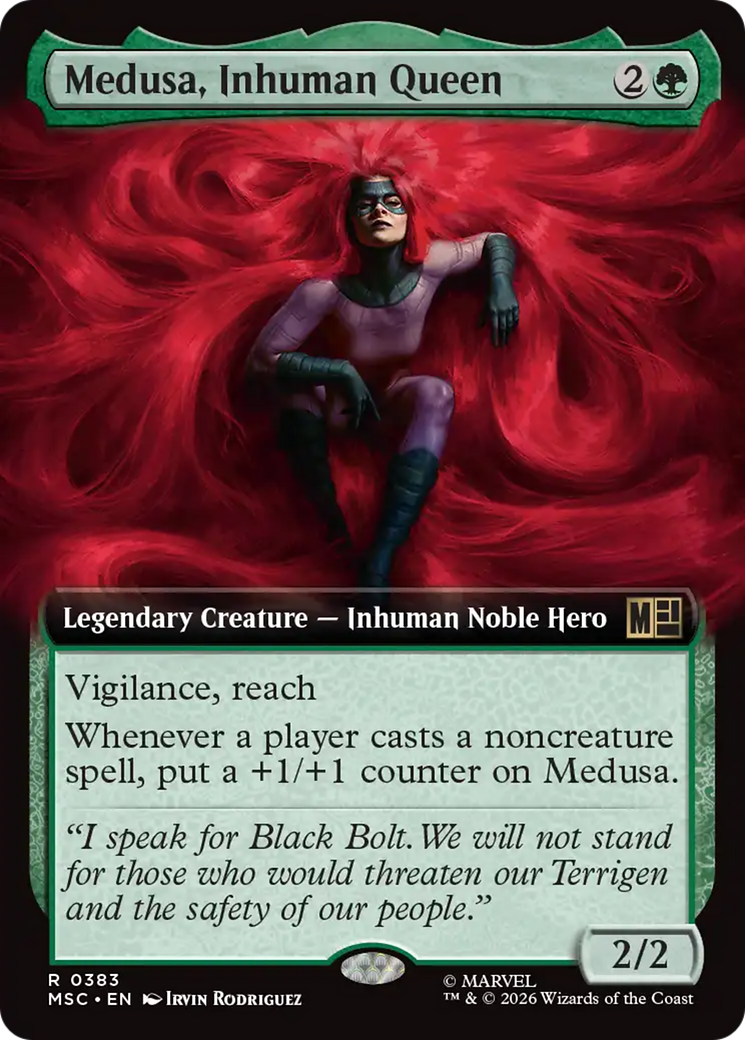 Medusa, Inhuman Queen (Extended Art) [Marvel Super Heroes Commander] | Gamers Paradise