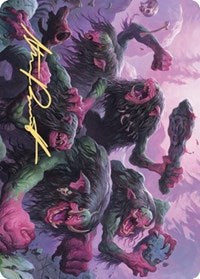 Hagi Mob Art Card (Gold-Stamped Signature) [Kaldheim Art Series] | Gamers Paradise