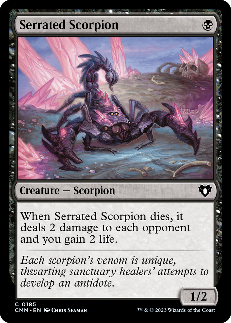 Serrated Scorpion [Commander Masters] | Gamers Paradise