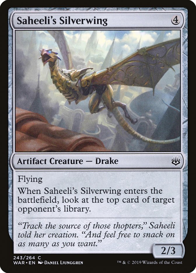 Saheeli's Silverwing [War of the Spark] | Gamers Paradise