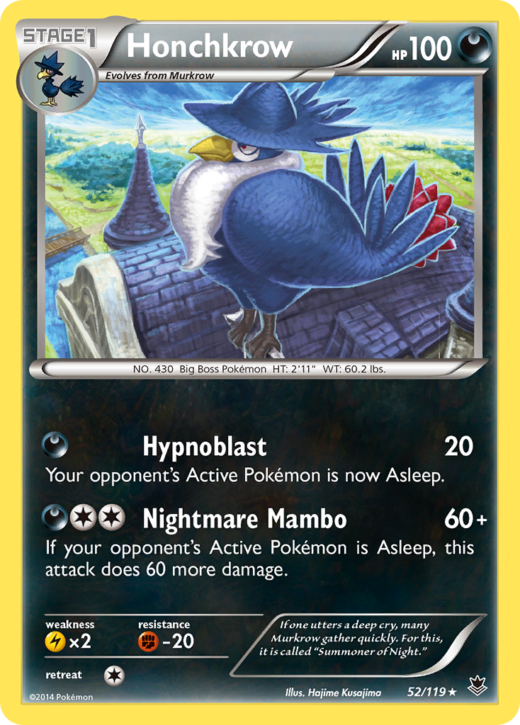 Honchkrow (52/119) [XY: Phantom Forces] | Gamers Paradise