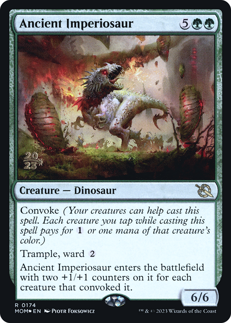 Ancient Imperiosaur [March of the Machine Prerelease Promos] | Gamers Paradise