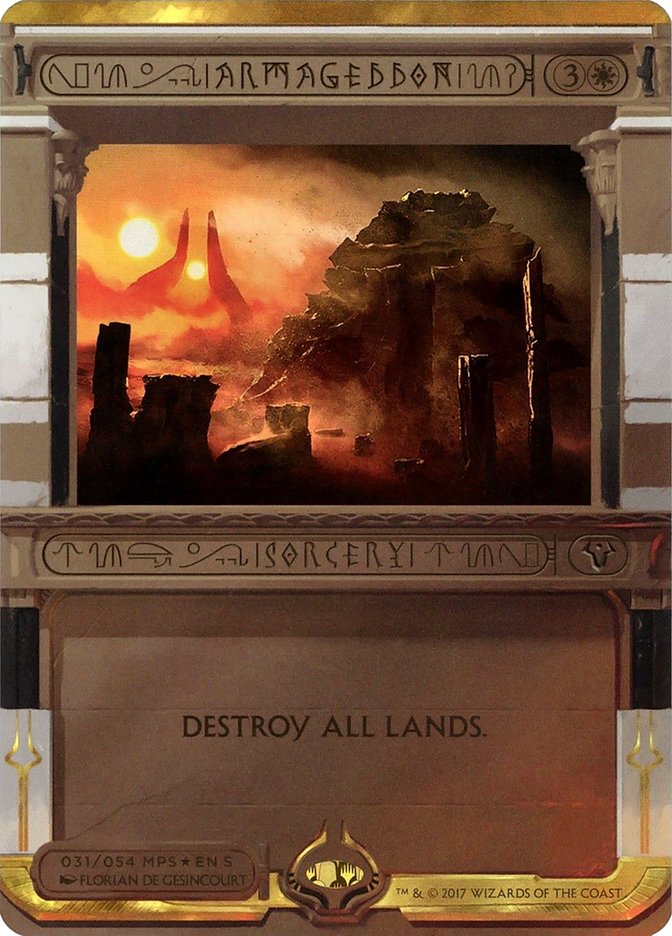 Armageddon (Invocation) [Amonkhet Invocations] | Gamers Paradise