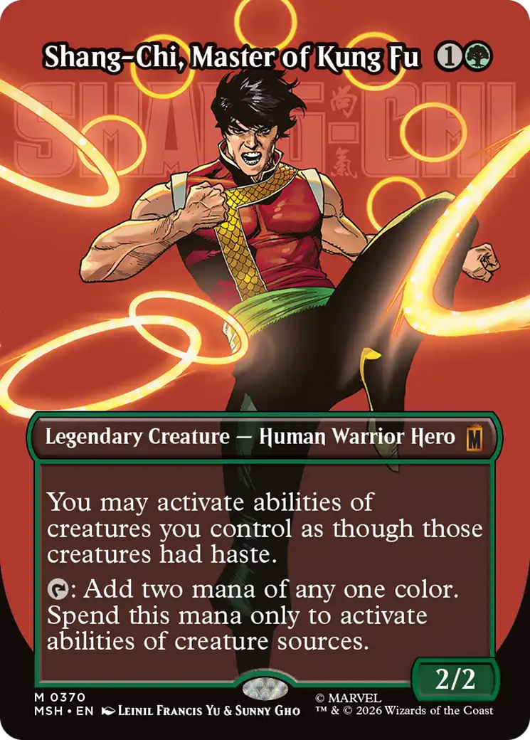 Shang-Chi, Master of Kung Fu (Borderless) (0370) [Marvel Super Heroes] | Gamers Paradise