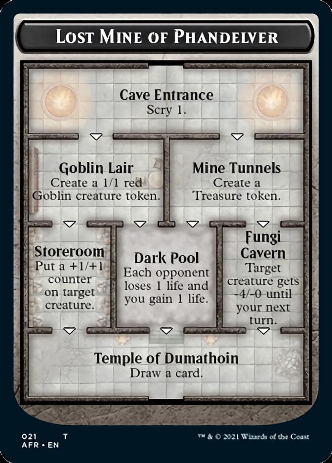 Dungeon of the Mad Mage // Lost Mine of Phandelver Double-Sided Token [Dungeons & Dragons: Adventures in the Forgotten Realms Tokens] | Gamers Paradise