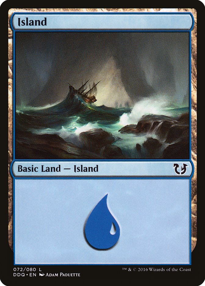 Island (72) [Duel Decks: Blessed vs. Cursed] | Gamers Paradise