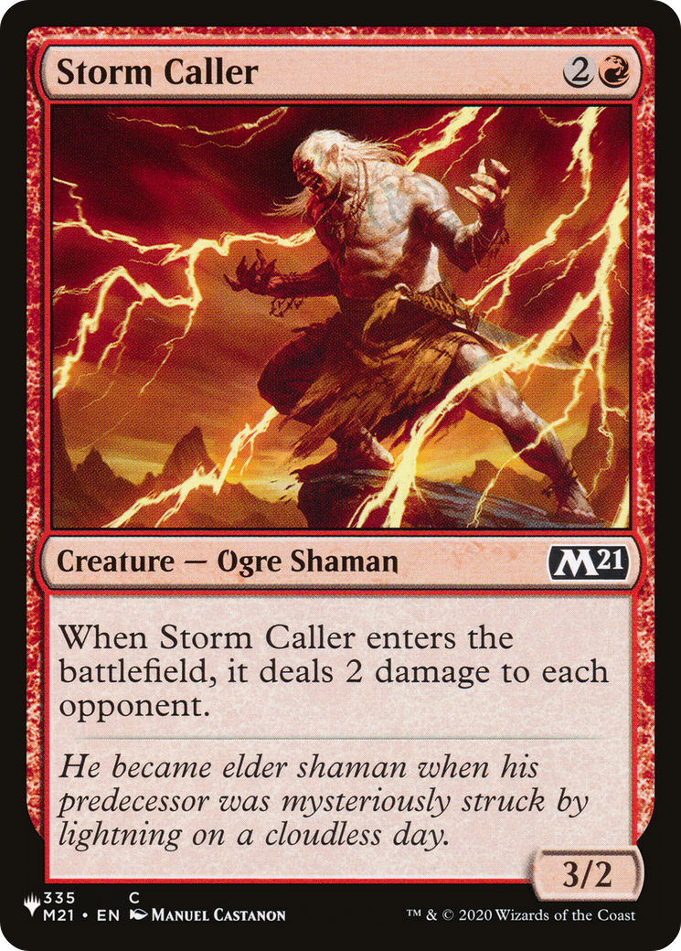 Storm Caller [The List Reprints] | Gamers Paradise