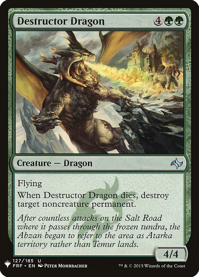 Destructor Dragon [Mystery Booster] | Gamers Paradise