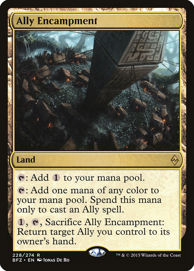 Ally Encampment [Battle for Zendikar] | Gamers Paradise