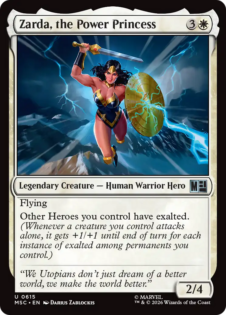 Zarda, the Power Princess [Marvel Super Heroes Commander] | Gamers Paradise