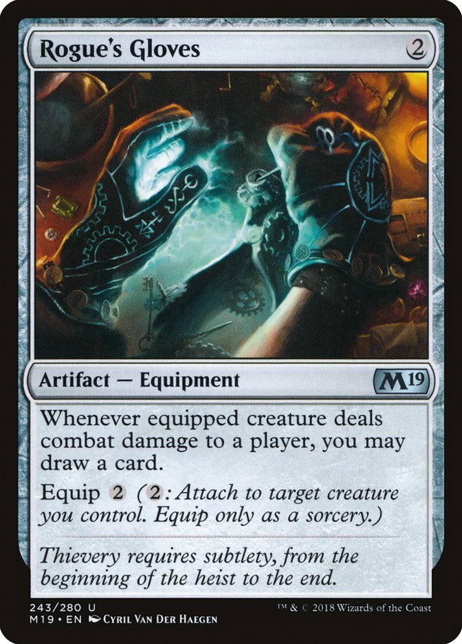 Rogue's Gloves [Core Set 2019] | Gamers Paradise