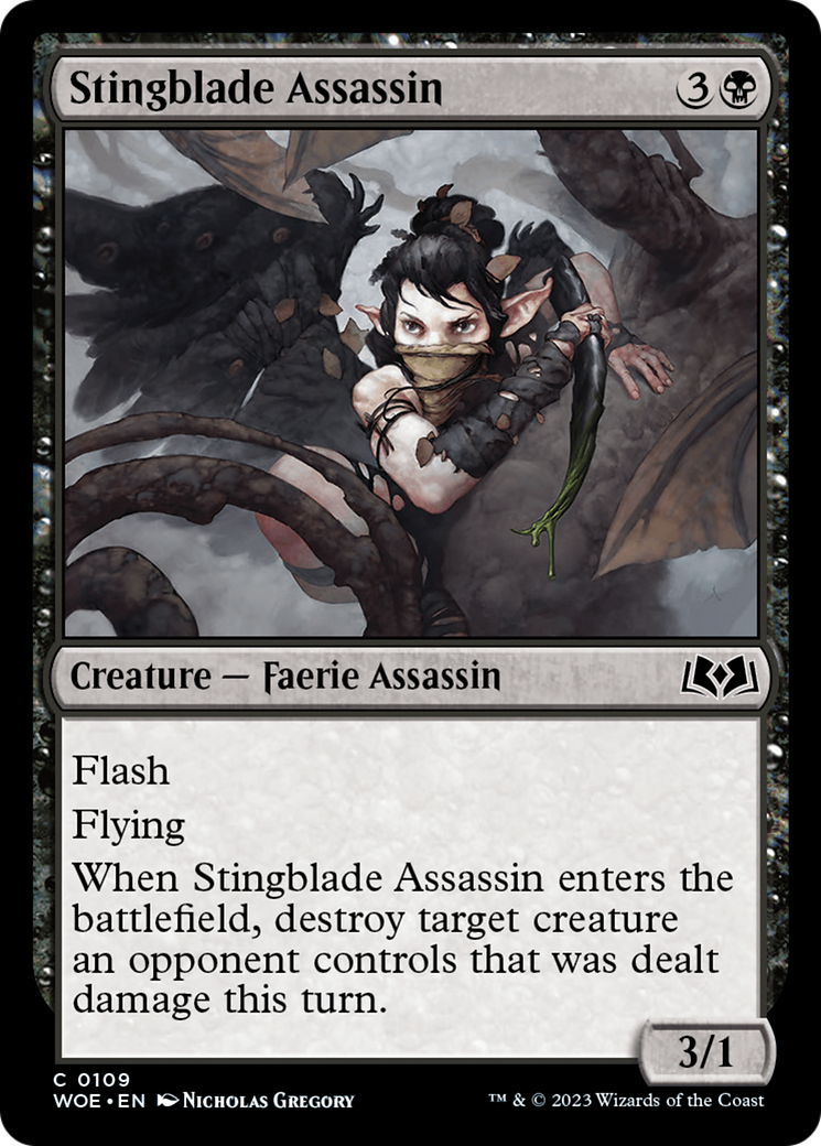 Stingblade Assassin [Wilds of Eldraine] | Gamers Paradise