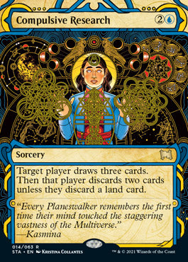 Compulsive Research (Foil Etched) [Strixhaven: Mystical Archive] | Gamers Paradise
