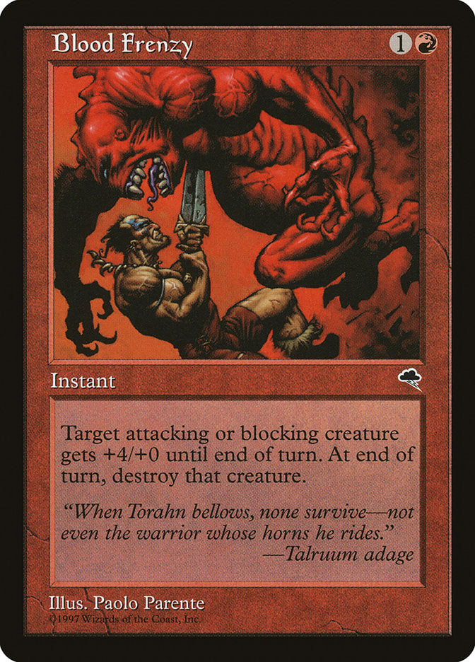 Blood Frenzy [Tempest] | Gamers Paradise