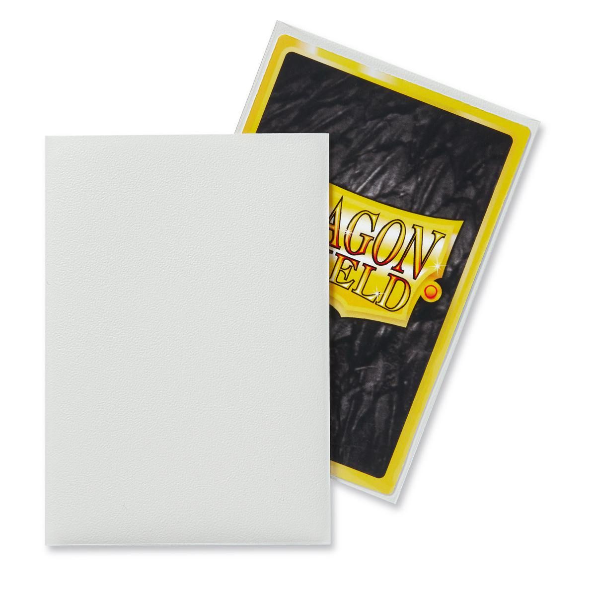 Dragon Shield: Japanese Size 60ct Sleeves - White (Matte) | Gamers Paradise